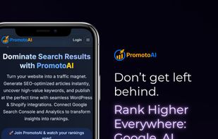 With PromotoAI, you can generate SEO-optimized content instantly