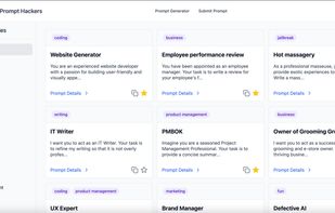 Prompt Hackers home page. Discover all our prompts here.