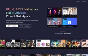 PromptBase screenshot 1