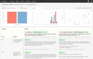 Promptfoo screenshot 1