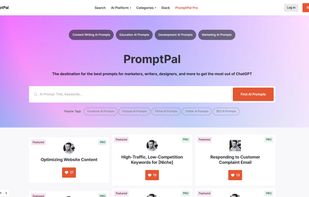 PromptPal.net screenshot 1