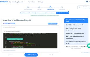 Promyze screenshot 1