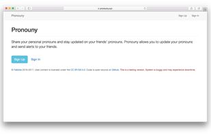 Pronouny screenshot 1