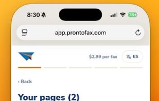 Rearrange multiple pages before sending fax