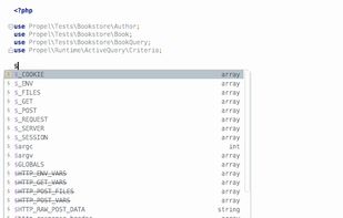 Propel ORM screenshot 1