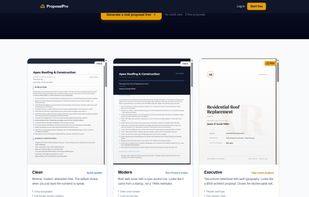 ProposalPro screenshot 1