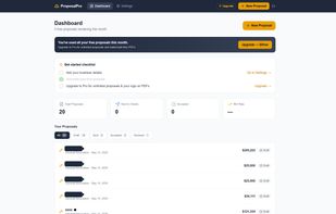 ProposalPro screenshot 2