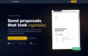 ProposalPro screenshot 1