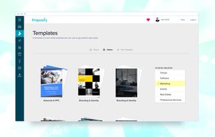 Proposify screenshot 1