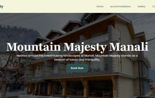 Hotel Website generated using Proppo