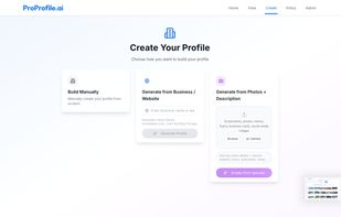 Create page