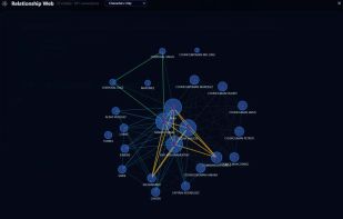 Character codex with linked scenes and world map — your whole story bible in one place.