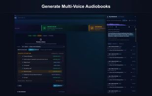 Generate multi-voice audiobooks — assign distinct voices per character.