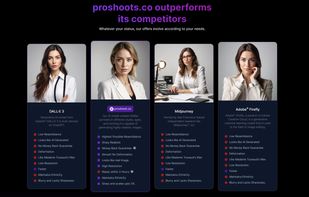 Proshoot.co screenshot 2