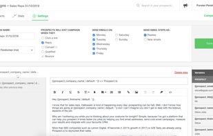 Prospect.io screenshot 2