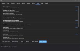 Protagonist Sysoptimizer screenshot 1