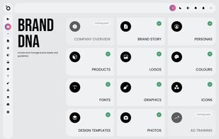 Brand DNA is a repository of your brand assets to ensure that all generated campaigns are consistent, on-brand, and tailored for your audience.