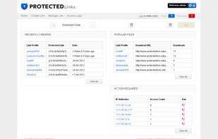 Protected Links screenshot 2