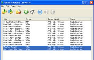 Protected Music Converter screenshot 1