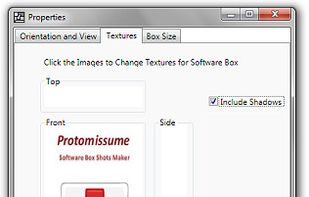 Protomissume Software Box Shot Maker screenshot 1