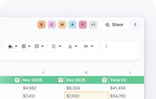 Proton Sheets screenshot 3