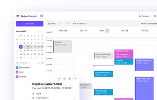 Proton Calendar screenshot 3
