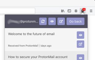 ProtonMail Extension screenshot 2