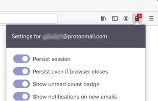 ProtonMail Extension screenshot 1
