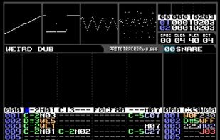 Prototracker screenshot 1
