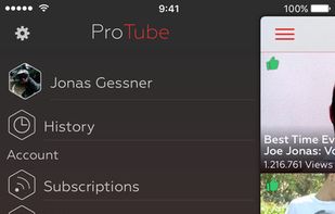 ProTube screenshot 2