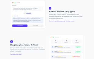 Get the feedback, customer polishes