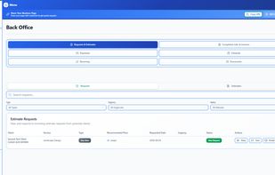 Manage requests, estimates, jobs, invoices, payments, and other core operations in one place.