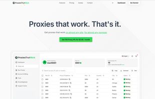 Proxies That Work - Official Website