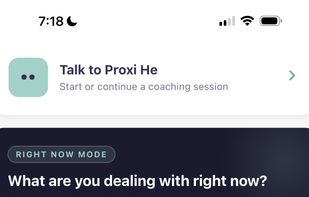 Proxi He Coach for Men Home page