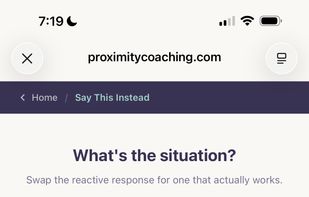 Proxi He Coach for Men Home page 3