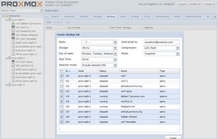 Proxmox Virtual Environment screenshot 3
