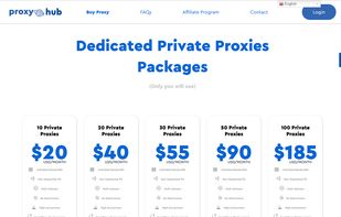 Dedicated Proxies Offer