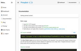 Proxybot screenshot 1