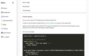 Proxybot screenshot 3