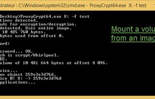ProxyCrypt screenshot 1