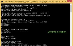 ProxyCrypt screenshot 1