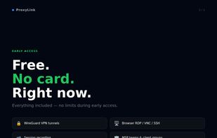 Proxylink screenshot 2