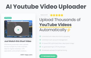 PR.Tools AI YouTube Video Uploader screenshot 1