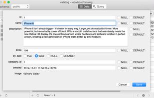 PSequel screenshot 2