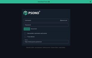 Psono screenshot 3