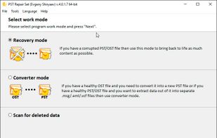 PST Repair Set screenshot 3