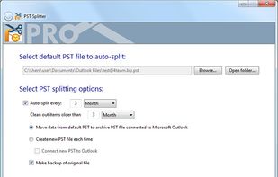 Free AutoArchive tool.
Select the schedule of autoarchiving and set other options.