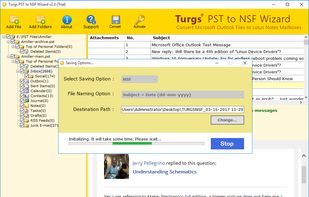 Convert Outlook PST to NSF IBM Notes