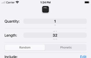 PSWD: Password Generator screenshot 1