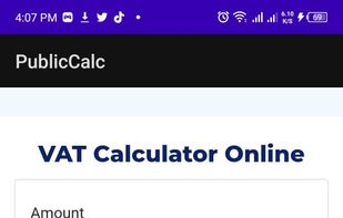 Public Calculators screenshot 1